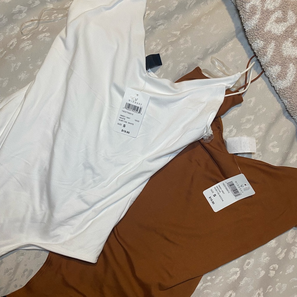 TWO NWT Windsor Bodysuits